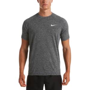 Nike Men's Deals at Kohl's. Save on everything from shorts, to t-shirts, swimwear, backpacks, and more in this sale. Pictured is the Nike Men's Dri-Fit UPF 40+ Heathered Hydroguard Swim Top for $18.40 ($15 low).