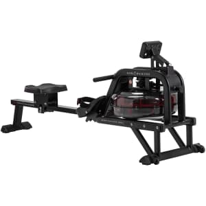 Sunny Health Obsidian Surge 500 Water Rowing Machine for $395