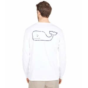 Vineyard Vines Men's Long Sleeve Vintage Whale Pocket T-Shirt, White Cap, X-Small for $20 Vineyard Vines Men's Long Sleeve Vintage Whale Pocket T-Shirt, White Cap, X-Small for $20