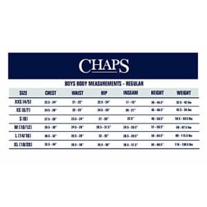 Chaps Boys' School Uniform Sensory-Friendly Soft Knit Short, Navy, Small (8),Big Boys for $16