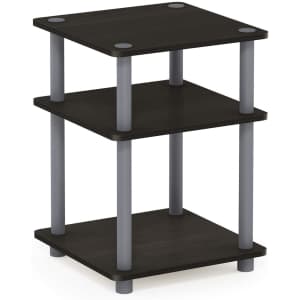 Furinno Turn-N-Tube Easy Assembly Multipurpose End Table for $21