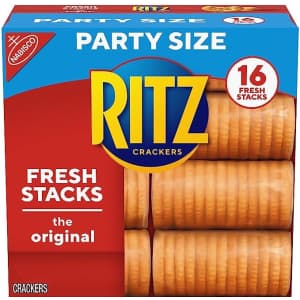 Ritz Crackers Flavor Party Size Box 16-Stacks for $4