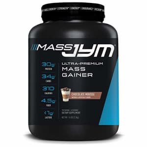 Mass JYM Protein Powder - Egg White, Milk, Whey Protein Isolates & Micellar Casein | JYM Supplement for $82