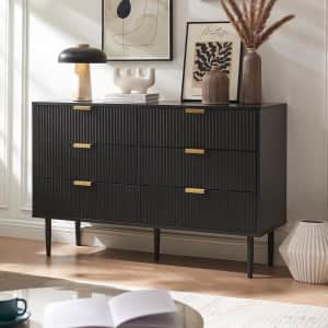 6-Drawer Modern Dresser for $110 6-Drawer Modern Dresser for $110