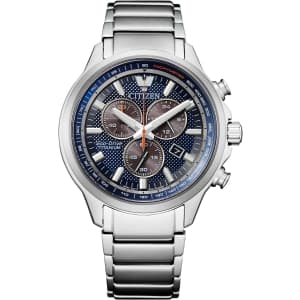 Citizen Men's Eco-Drive Weekender Chronograph Watch for $164
