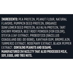 Vega Sport Premium Vegan Protein Powder Peanut Butter (19 Servings) 30g Vegan Protein, 5g BCAAs, for $37 Vega Sport Premium Vegan Protein Powder Peanut Butter (19 Servings) 30g Vegan Protein, 5g BCAAs, for $37
