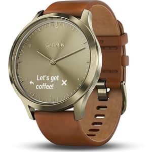 Garmin Vivomove HR Premium Hybrid Smartwatch for $99