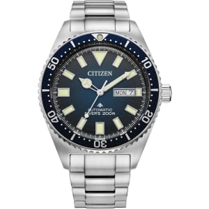 Citizen Men's Promaster Dive Automatic 3 Hand Silver Stainless Steel Watch for $200 w/ Prime by invitation
