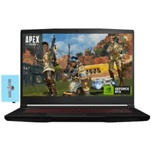 MSI Thin GF63 12UCX Gaming Laptop 15.6" 144Hz FHD IPS (8-Core Intel i5-12450H, 32GB RAM, 1TB PCIe for $699