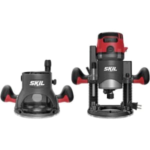 Skil 14A Plunge and Fixed Base Router Combo for $149