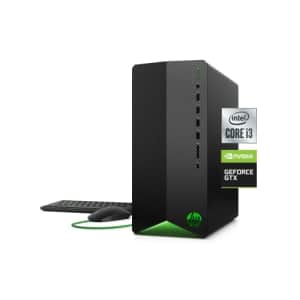 HP Pavilion Gaming PC, NVIDIA GeForce GTX 1650, 10th Gen Intel Core i3-10105, 8 GB RAM, 256 GB SSD, for $686