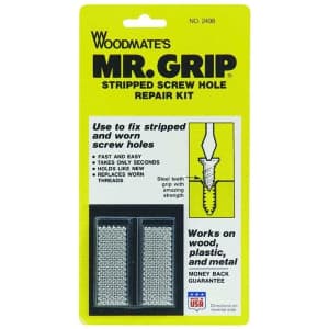 Everbilt Mr. Grip Screw Hole Repair Kit 8-Pack for $2