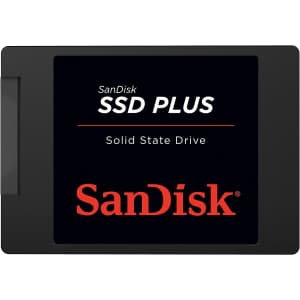 SanDisk 1TB SSD Plus 2.5" Internal SSD for $44