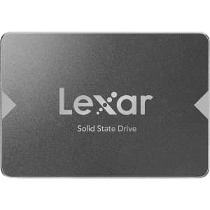 Lexar NS100 256GB 2.5" SATA III Internal SSD for $19