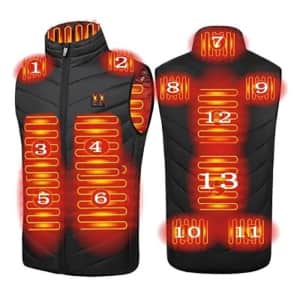 Tengoo 13-Node Heated Vest for $21