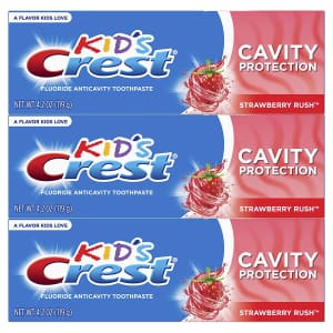 Crest Kid's Cavity Protection Fluoride Toothpaste 3-Pack for $5.80 w/ Sub & Save