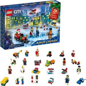 LEGO City 349-Piece Advent Calendar for $24