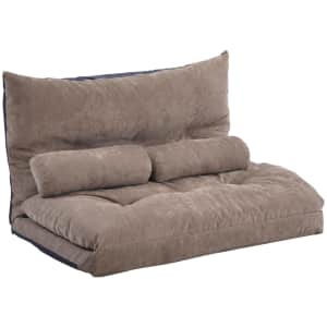 Harper & Bright Designs Adjustable Folding Futon Sofa Bed w/ Pillows for $187 Harper & Bright Designs Adjustable Folding Futon Sofa Bed w/ Pillows for $187