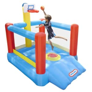 Little Tikes Super Slam 'n Dunk Inflatable Basketball Bounce House for $158