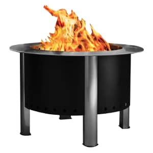 Member's Mark Smokeless Wood Fire Pit. That is a savings of $100, and a good price for this style fire pit.