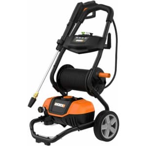 Worx 1600 PSI 13A Pressure Washer w/ Rolling Cart for $112 in cart