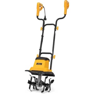 8.5-amp12" Corded Tiller Cultivator for $73