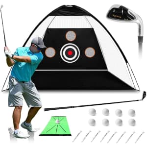 10x7-Foot Golf Net Set for $78
