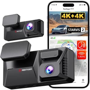 Redtiger F77 4K+4K Dash Cam for $224 w/ Prime Redtiger F77 4K+4K Dash Cam for $224 w/ Prime