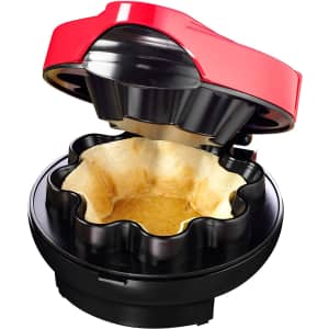 Nostalgia Taco Tuesday Baked Tortilla Bowl Maker for $25 Nostalgia Taco Tuesday Baked Tortilla Bowl Maker for $25