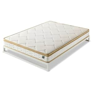 Zinus BioFusion Memory Foam Hybrid Spring Mattress from $39