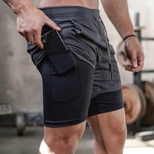 Vvcloth Men's Active Board Shorts: 2 for $11