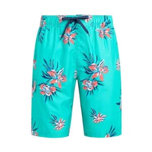 Kanu Surf Men's Standard Wade Swim Trunks (Regular & Extended Sizes), Driftway Green for $11