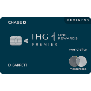 IHG One Rewards Premier Business Credit Card: Earn up to 175,000 bonus points