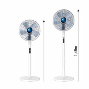 Rowenta Turbo Silence Extreme+ Stand Fan, Powerful, Remote Control, Auto-Off Timer, Automatic for $140