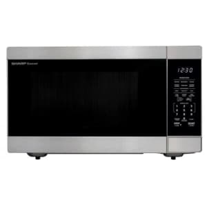 Sharp 2.2-Cu. Ft. Countertop Microwave Oven, Stainless Steel (Smc2266hs) for $230