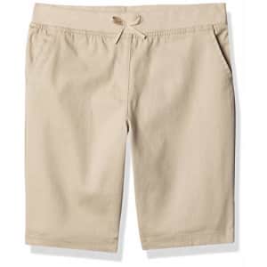 Nautica Girls' School Uniform Stretch Bermuda Short, Khaki Pull-On, 2T for $32 Nautica Girls' School Uniform Stretch Bermuda Short, Khaki Pull-On, 2T for $32