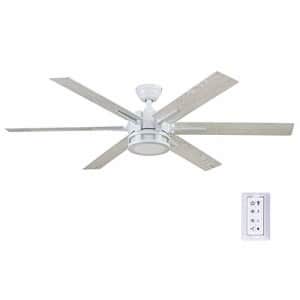 Honeywell Ceiling Fans 51477-01 Kaliza Ceiling Fan, 56, Bright White for $147 Honeywell Ceiling Fans 51477-01 Kaliza Ceiling Fan, 56, Bright White for $147