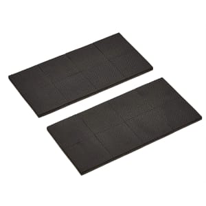 Amazon Basics 1'' Square Rubber Furniture Pads 16-Pack for $3