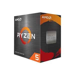 AMD Ryzen 5 5600 6-Core, 12-Thread Unlocked Desktop Processor with Wraith Stealth Cooler for $129