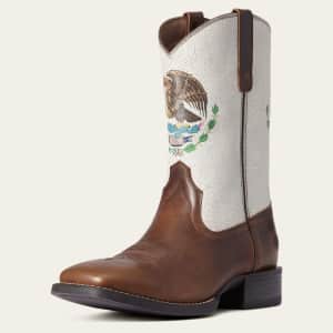 Ariat Men's Sport Orgullo Mexicano Western Boots for $100