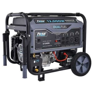 Pulsar 9,500W Dual Fuel Portable Generator for $795