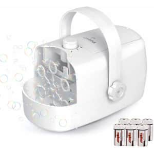 Conthfut Portable Bubble Machine for $25