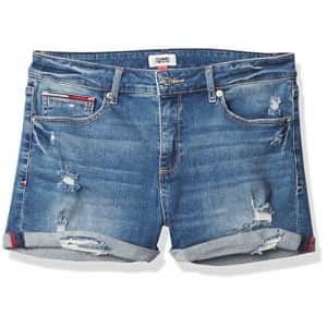 Tommy Hilfiger Women's Denim Shorts, Riptide, 32 for $41