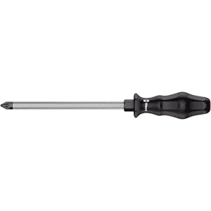 Wera 05017056001 Kraftform Plus 918 SPZ Pozidriv Screwdriver, PZ 4 Head, 8" Blade Length for $26