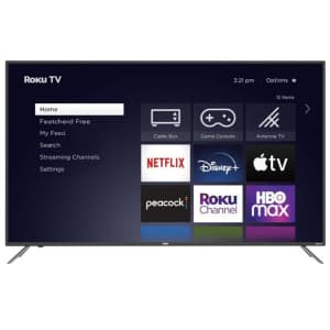 RCA RTRU5027-W 50" 4K HDR LED UHD Roku Smart TV for $198