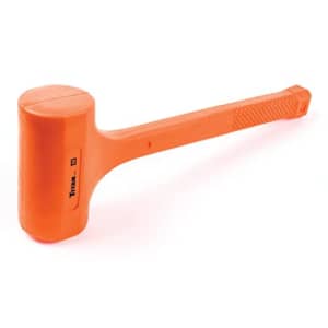 Titan 63148 48 oz (3 lb) Dead Blow Hammer, Orange for $18