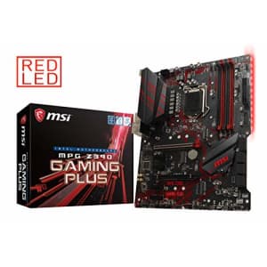 MSI MPG Z390 Gaming Plus LGA1151 (Intel 8th and 9th Gen) M.2 USB 3.1 Gen 2 DDR4 HDMI DVI CFX ATX for $140 MSI MPG Z390 Gaming Plus LGA1151 (Intel 8th and 9th Gen) M.2 USB 3.1 Gen 2 DDR4 HDMI DVI CFX ATX for $140