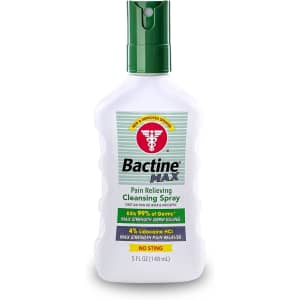 Bactine MAX First Aid Pain Relief Cleansing Spray for $3.73 via Sub & Save
