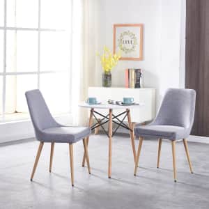 Upholstered Dining Chair 2-Pack for $99