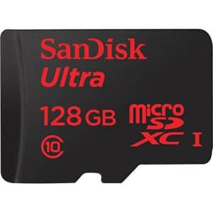 Sandisk Ultra SDXC 128GB 80MBS C10 Flash Memory Card (SDSDUNC-128G-AN6IN) for $22